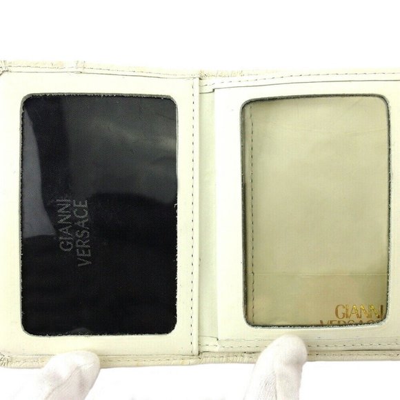 Authentic VERSACE Card Case Pass Case Regular Subscription USED - Picture 8 of 11